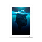 Caustic Icebergs // 01 (16"L x 20"H Print)