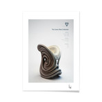 The Lorenz Mod 2 Attractor (16"L x 20"H Print)