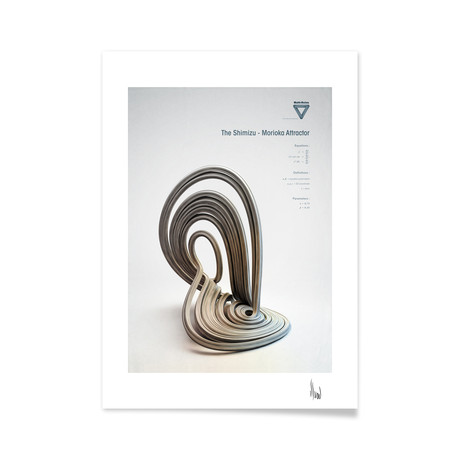 The Shimizu-Morioka Attractor (16"L x 20"H Print)