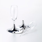 O2 Champagne Flutes // Set of 2