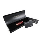 Karl Lagerfeld Lighter // Lotus Red Lacquer + Yellow Gold