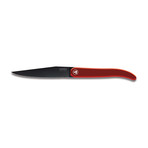 Set of 3 Laguiole "Acidule" Kitchen Knives // Red