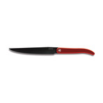 Set of 3 Laguiole "Acidule" Kitchen Knives // Red