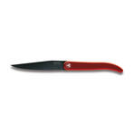 Set of 6 Laguiole "Acidule" Steak Knives // Red