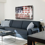 American Surfing Beauties (24"L x 16"W)