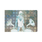 Shiny Vintage DJ (24"L x 16"W)