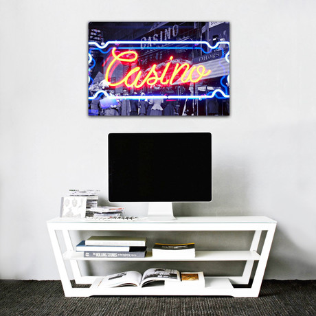 Casino Neon (24"L x 16"W)