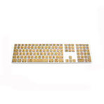 Numeric Wood Keyboard Decal (Rosewood)