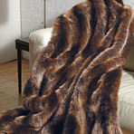 Limited Edition Faux Fur Throw // Tanuki (Small)