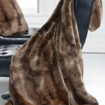 Couture Faux Fur Throw // Puma (Small)