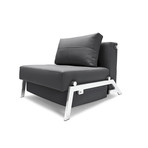 Cubed Sleek Chair (Black Leather)
