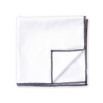 Royal Blue on White Squared