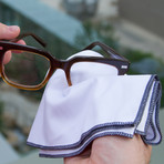 Royal Blue on White Squared