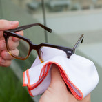 Orange on White Squared