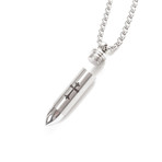 Bond Bullet Necklace (20"L)