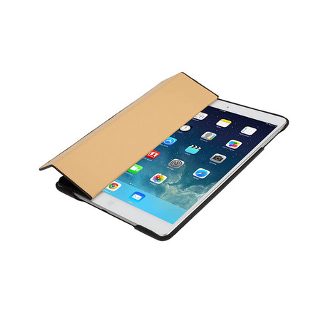 Genuine Leather Smart Case // iPad Air (Black)