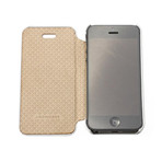 Fashion Folio Case // iPhone 5/5S (White)