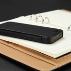 Vintage Folio Case // iPhone 5/5S (Black)