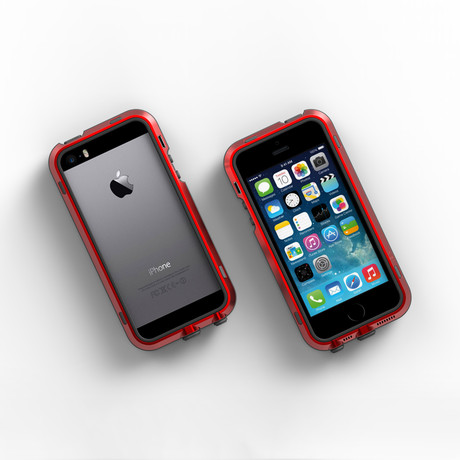 iPhone 5/5S Case // Red + Black