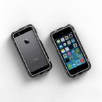 iPhone 5/5S Case // Black + Grey