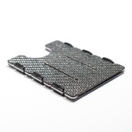 Carbonlite™ with Money Clip // Silver (With RFID)