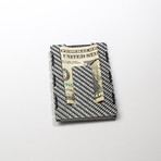 Carbonlite™ with Money Clip // Silver (With RFID)