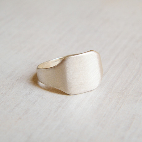 Square Ring // Silver (US Ring 5)
