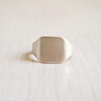 Square Ring // Silver (US Ring 6)