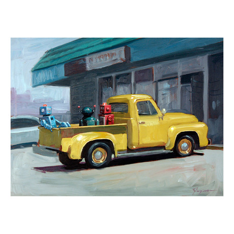 Old Ford // Signed & Numbered Limited Edition (Small 17" x 22")
