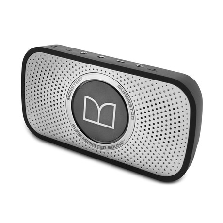 Superstar Bluetooth Speaker // Black + Grey