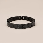 Ion Plated Stainless Steel Bracelet // Black