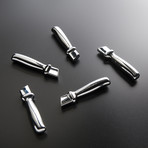 5-Piece Knife Magnet // Chrome