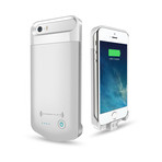 Fluxx Battery Case for iPhone 5/5s (Silver)