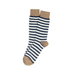 Abbey Stripe  //  Vintage Blue Heather