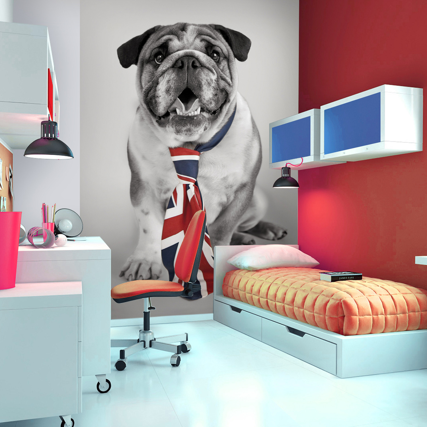 British Dog - 1 Wall Murals - Touch of Modern