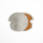 Stainless Steel Broach Coasters