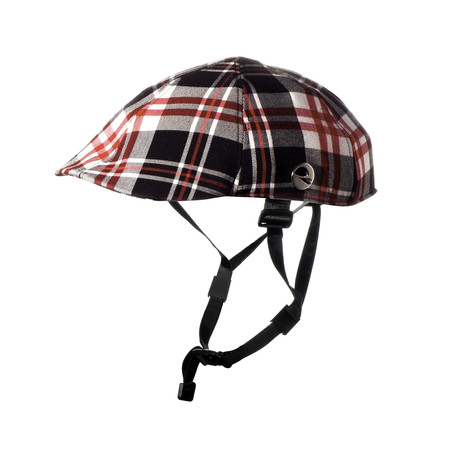 Foldable Duckbill Urban Bike Helmet // Chequered