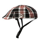 Foldable Duckbill Urban Bike Helmet // Chequered