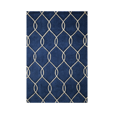 Carlson Rug // Navy (2' x 3')