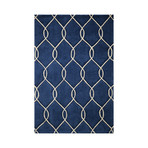 Carlson Rug // Navy (2' x 3')