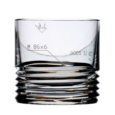 11 oz Crystal Whiskey Tumbler // Set of 2