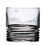 11 oz Crystal Whiskey Tumbler // Set of 2