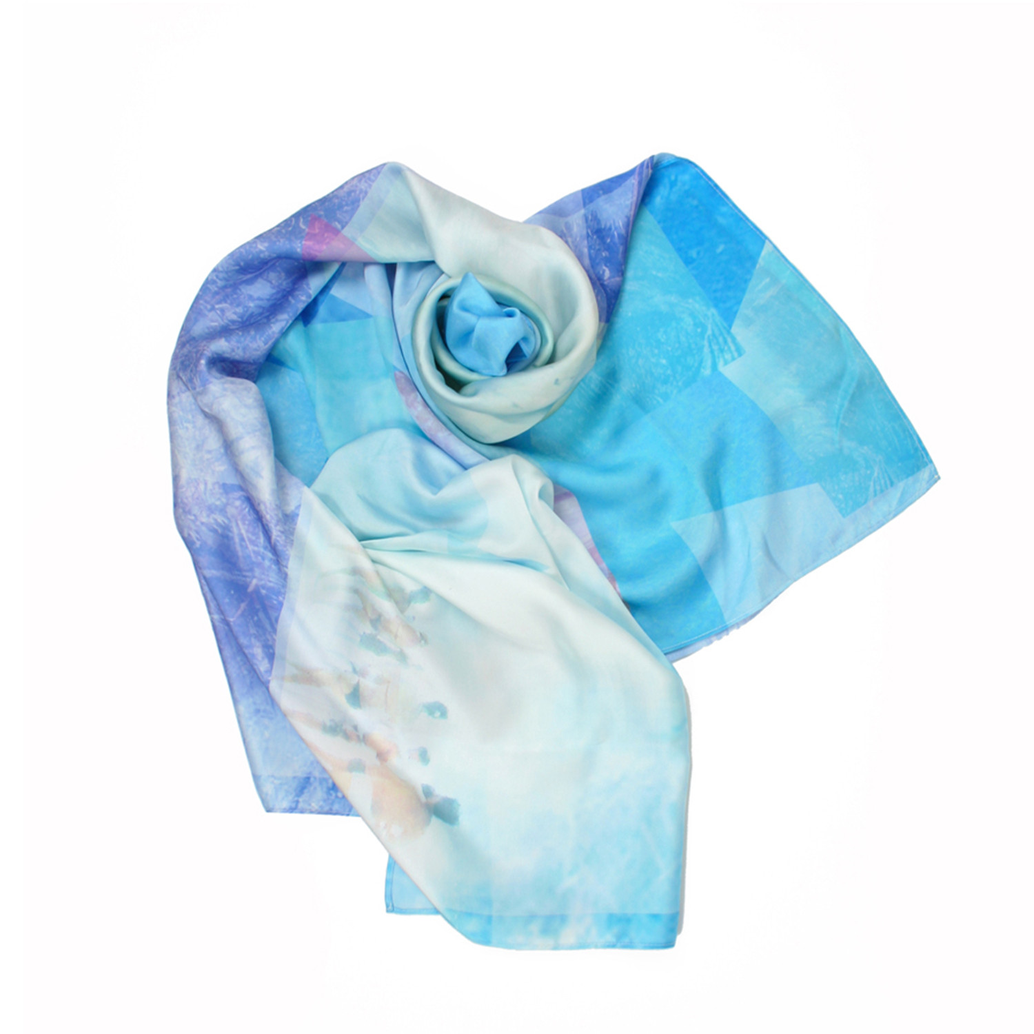 Lily Scarf (Agapanthus) - Saako Spring/Summer - Touch of Modern