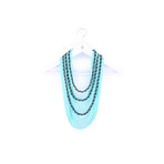 Scarf-lace // Chained (Light & Dark Blue)