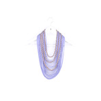 Scarf-lace // Chained (Light & Dark Blue)