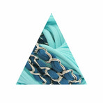 Scarf-lace // Chained (Light & Dark Blue)