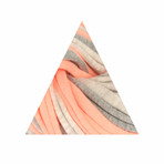 Scarf-lace // Multi (Light Yellow, Brown & Blue)
