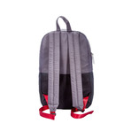 Boost Solar Backpack // Black + Red