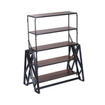 Allegheny Convertible Five Tier Shelf and Table
