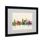 Chicago Illinois // Matted Framed